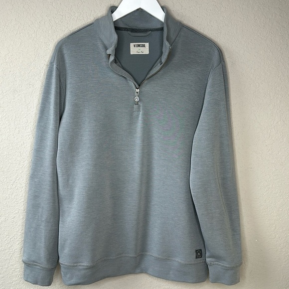 Linksoul Fleece Quarter Zip Pullover Size Medium - Picture 1 of 13
